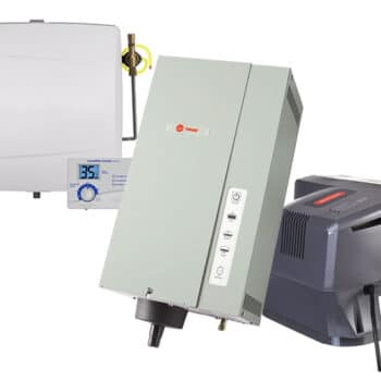 Whole home humidifier installation